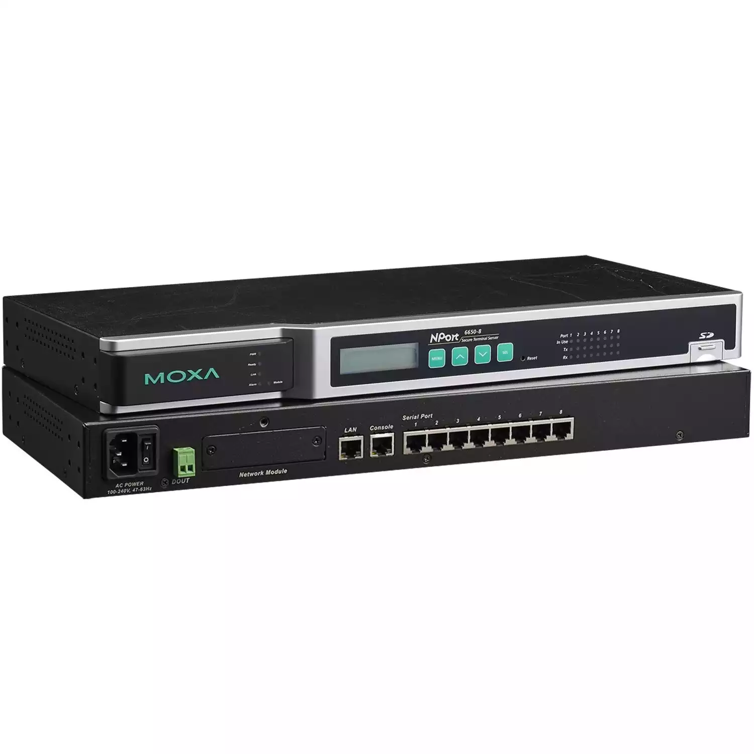 NPort 6650-8-T