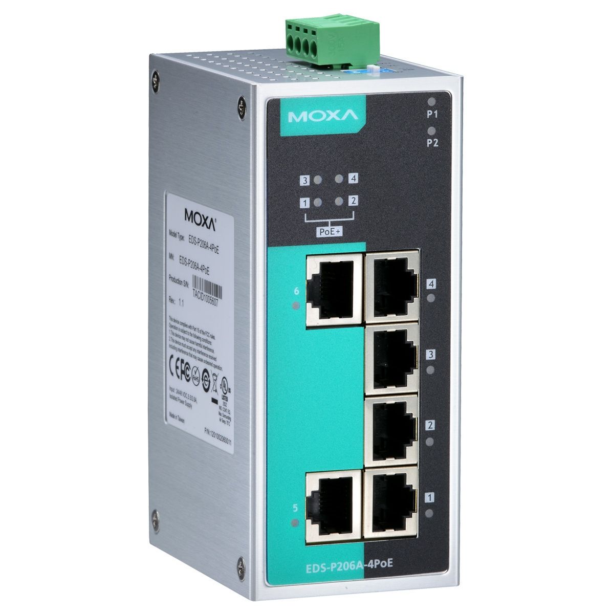 EDS-P206A-4PoE-M-SC