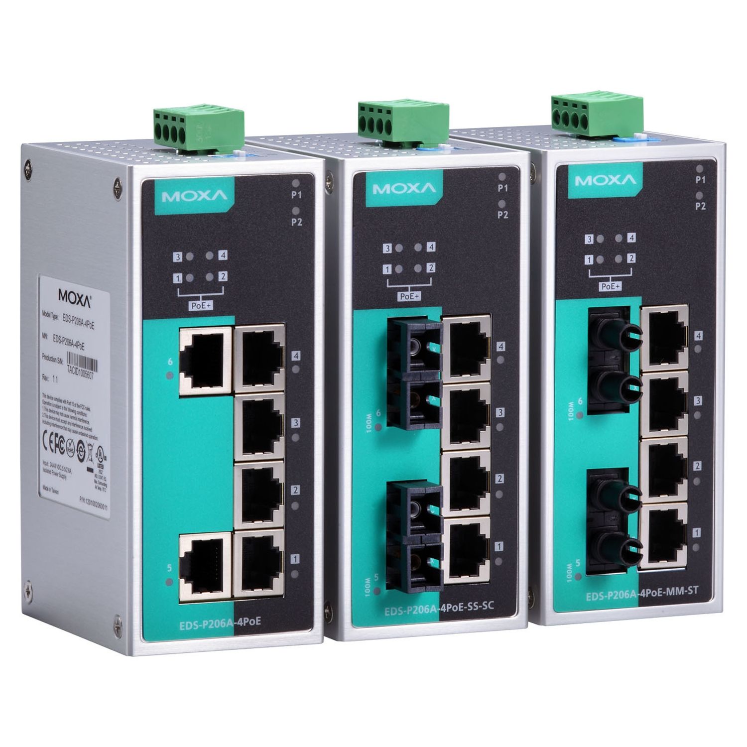 EDS-P206A-4PoE-M-SC-T