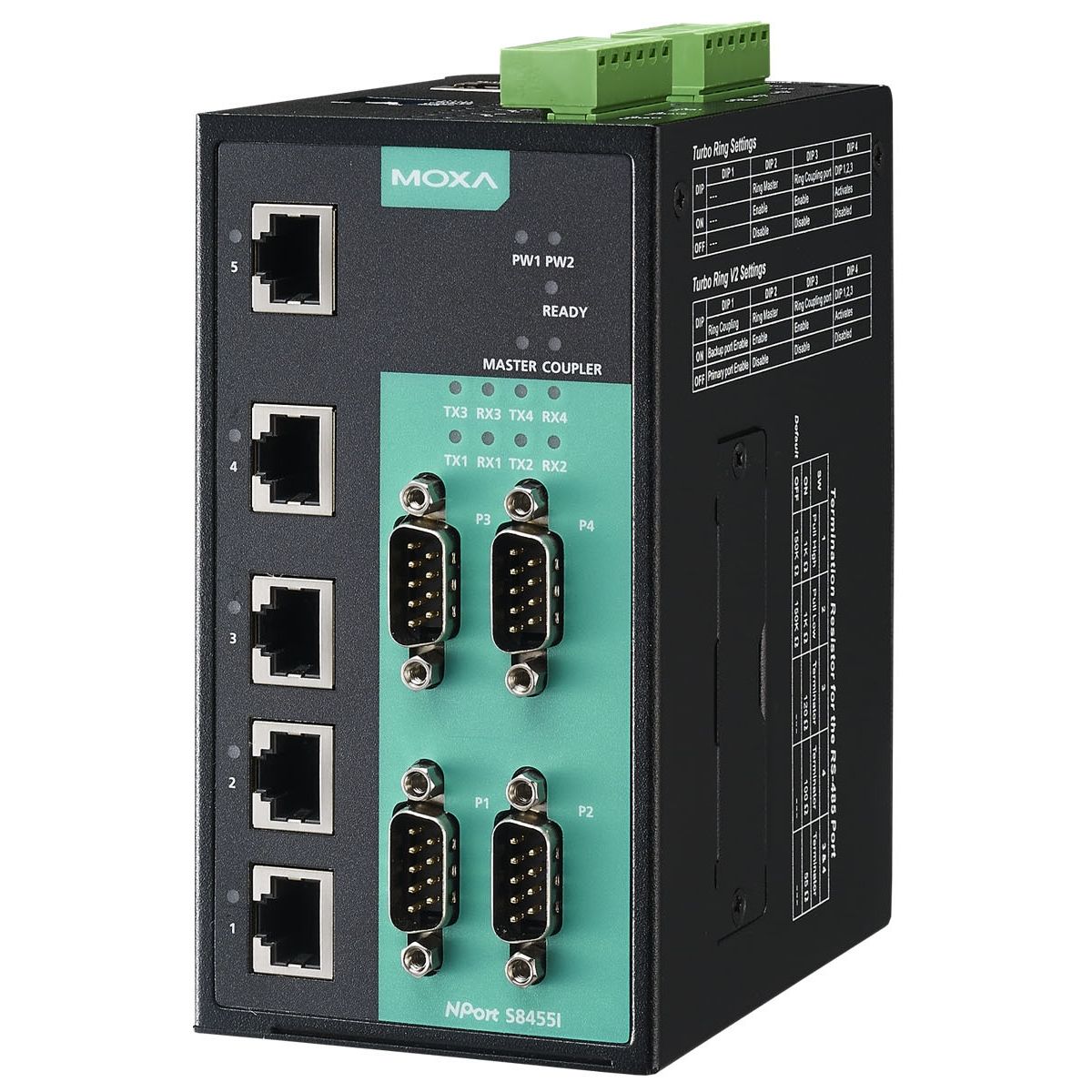 NPort S8455I-SS-SC-T