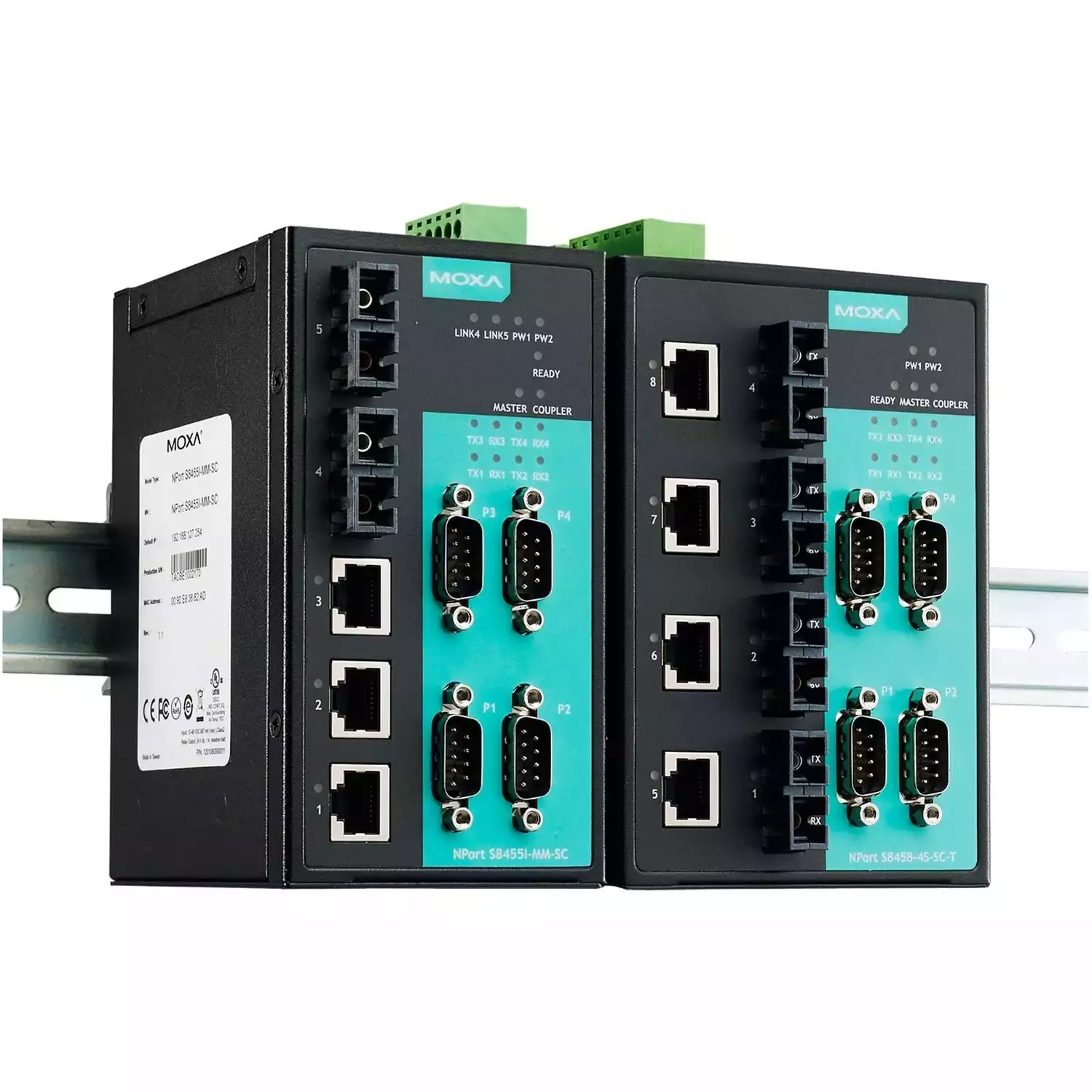 NPort S8455I-SS-SC-T