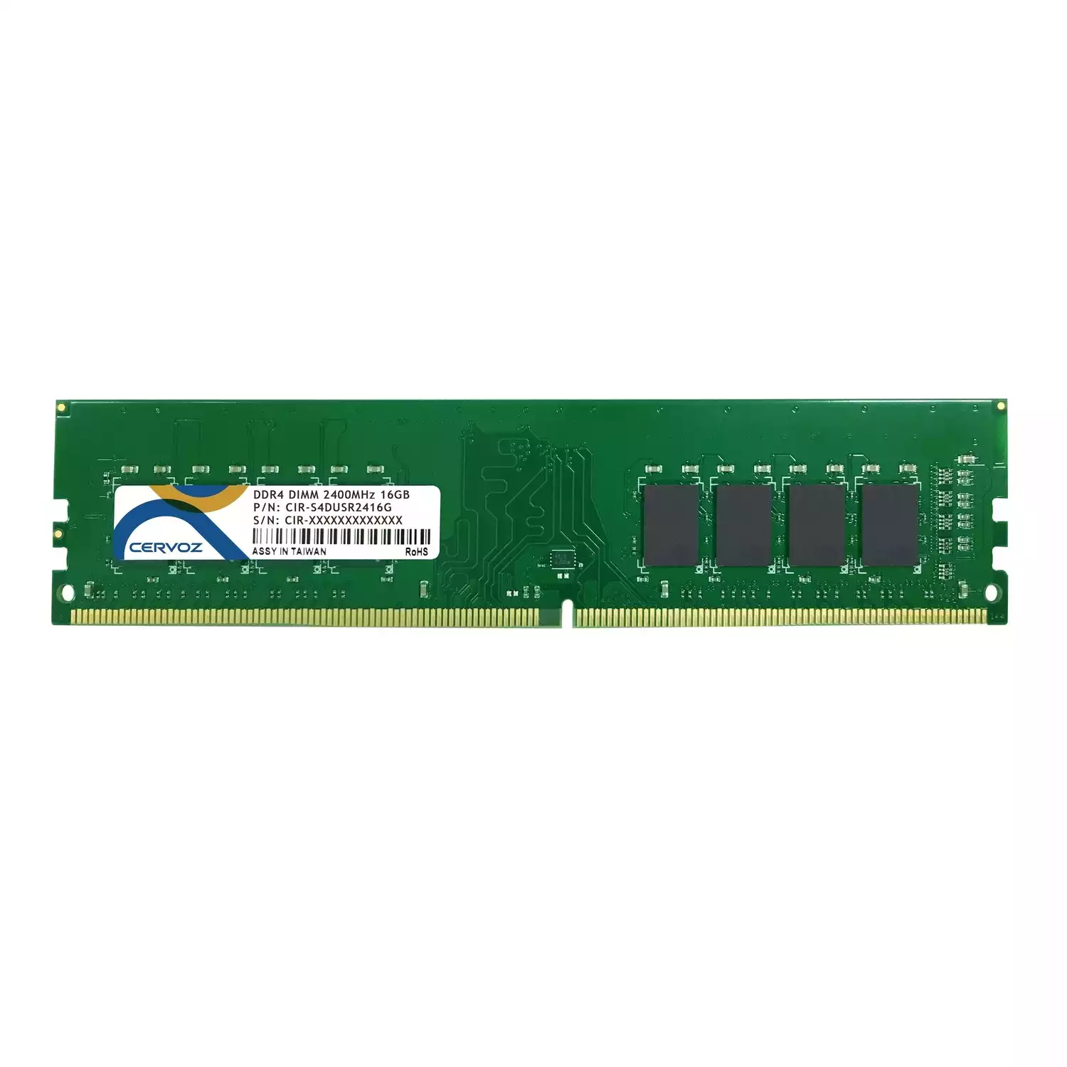 16GB Industrial DDR4 DIMM 2400MHz