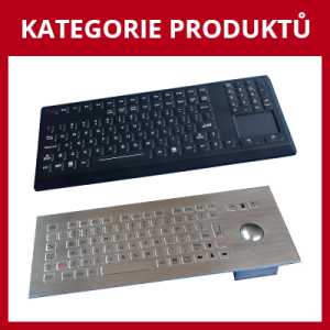 Průmyslové klávesnice a myši