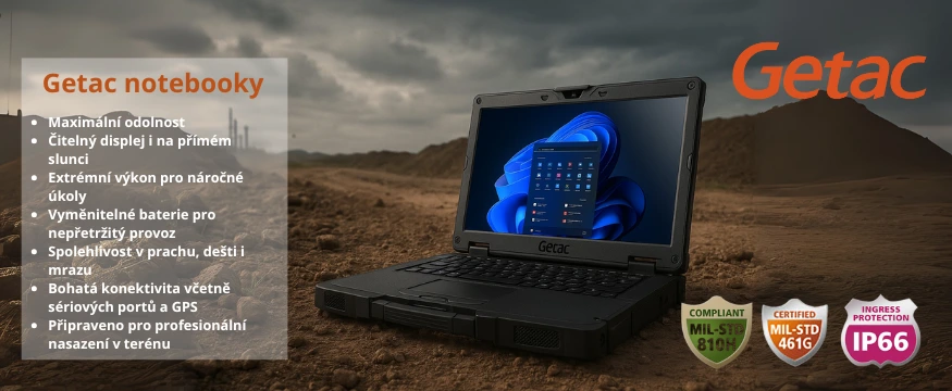 Getac notebooky