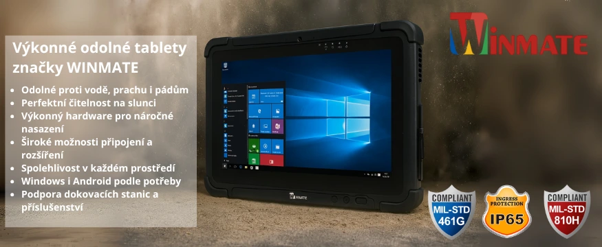 Winmate odolné tablety