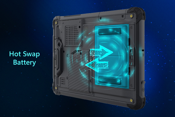 Mactron MAS1018 hot swap duální baterie