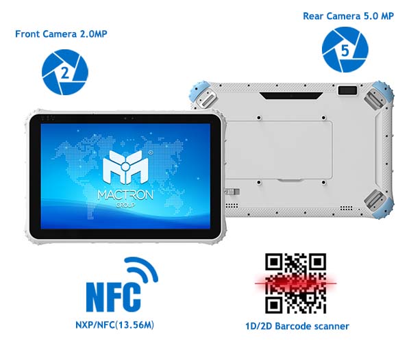 Mactron MMS1221 NFC a čtečka 1D 2D čárových kódů